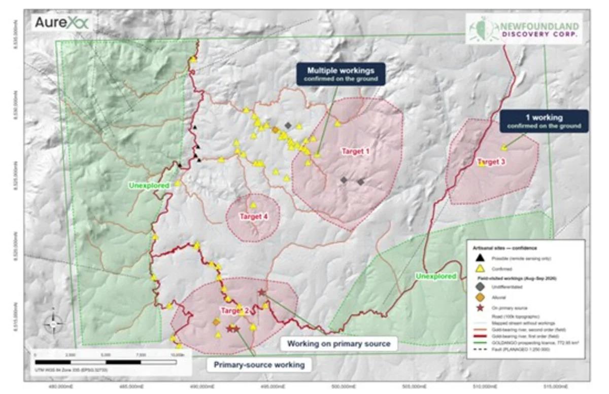 Newfoundland Discovery Closes Acquisition of District-Scale Ganda Gold Project in Angola